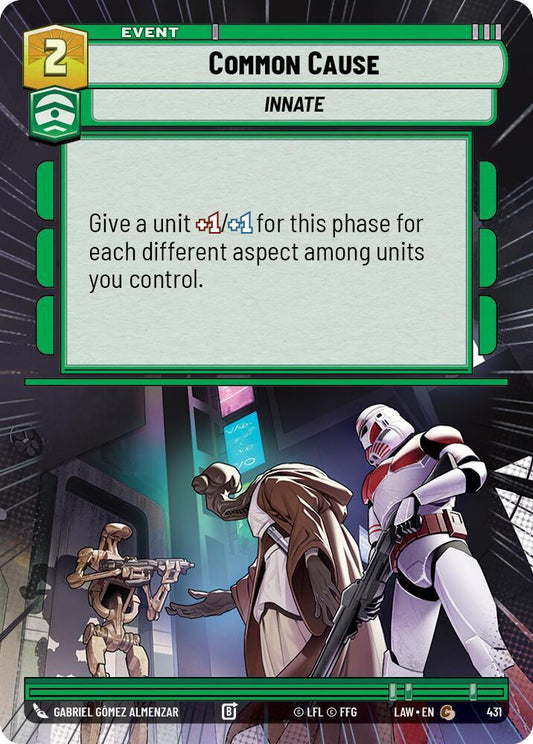 Common Cause (Hyperspace) [A Lawless Time] 431