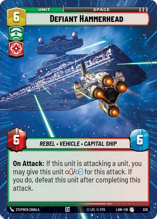 Defiant Hammerhead (Hyperspace) [A Lawless Time] 326
