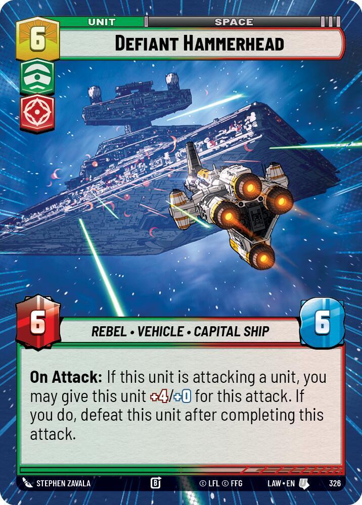 Defiant Hammerhead (Hyperspace) [A Lawless Time] 326