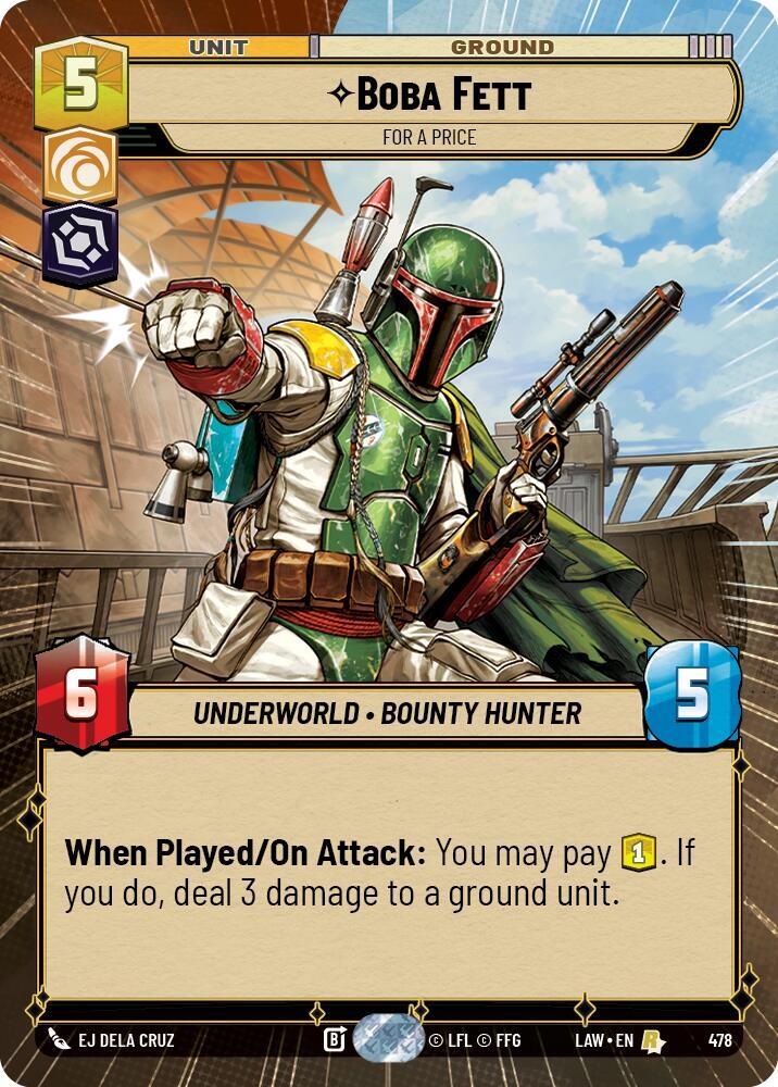Boba Fett - For a Price (Hyperspace) [A Lawless Time] 478