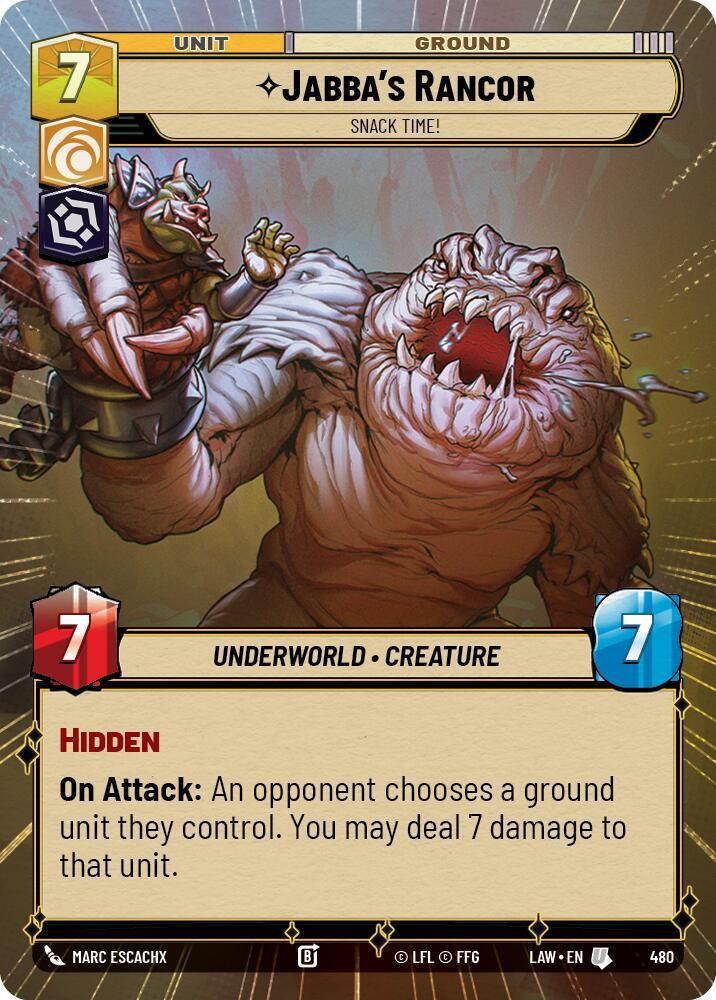 Jabba's Rancor - Snack Time! (Hyperspace) [A Lawless Time] 480