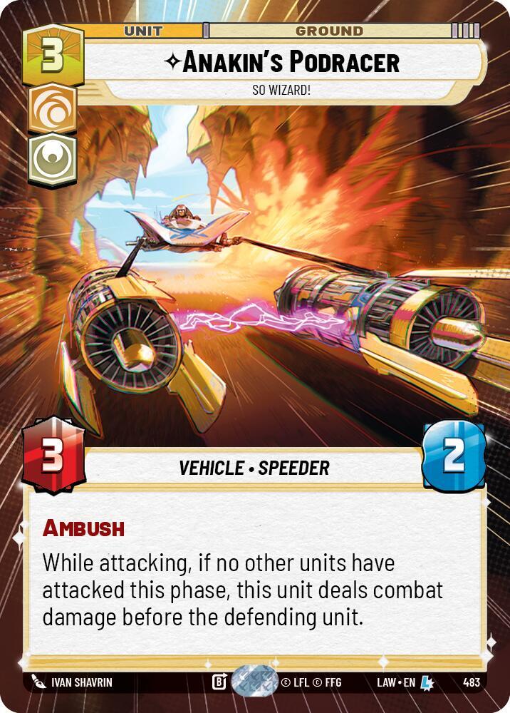Anakin's Podracer - So Wizard! (Hyperspace) [A Lawless Time] 483