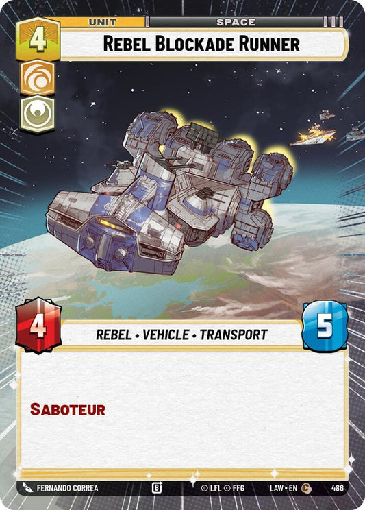 Rebel Blockade Runner (Hyperspace) [A Lawless Time] 486