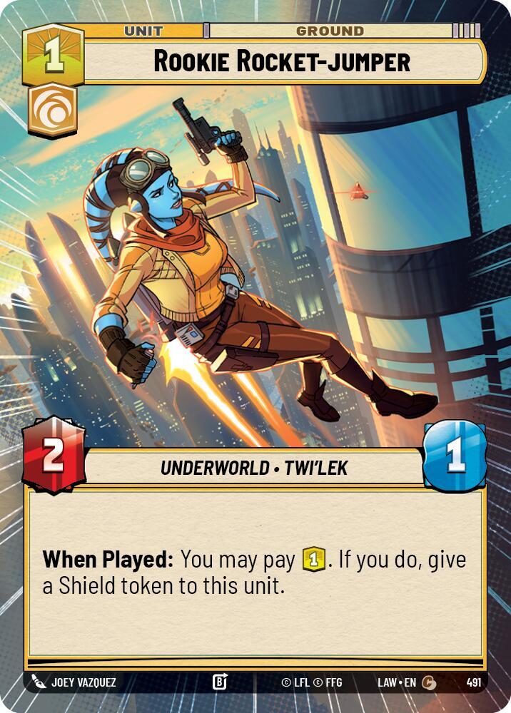 Rookie Rocket-jumper (Hyperspace) [A Lawless Time] 491