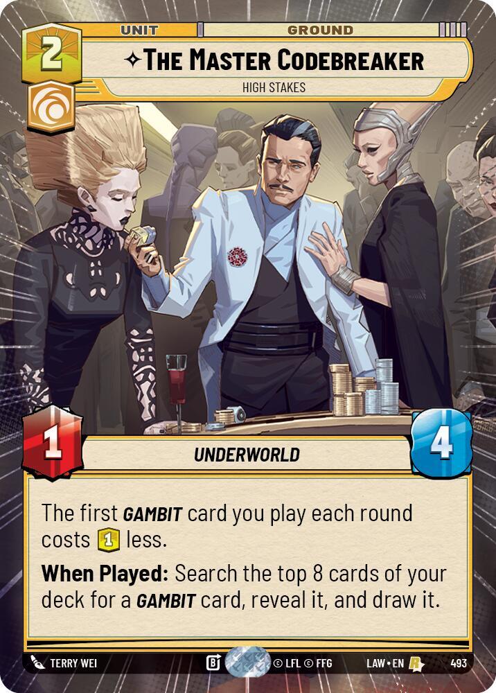 The Master Codebreaker - High Stakes (Hyperspace) [A Lawless Time] 493