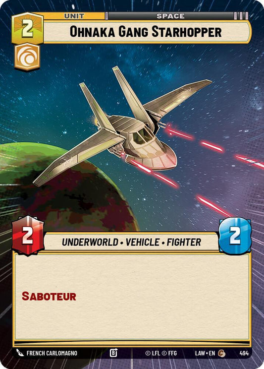 Ohnaka Gang Starhopper (Hyperspace) [A Lawless Time] 494