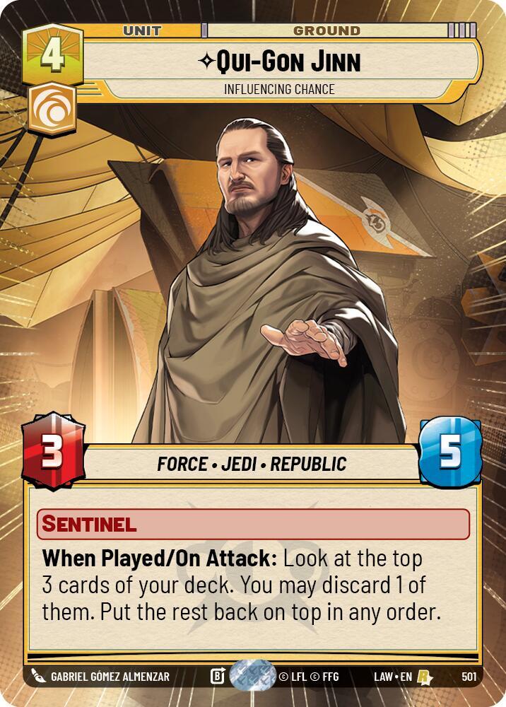 Qui-Gon Jinn - Influencing Chance (Hyperspace) [A Lawless Time] 501