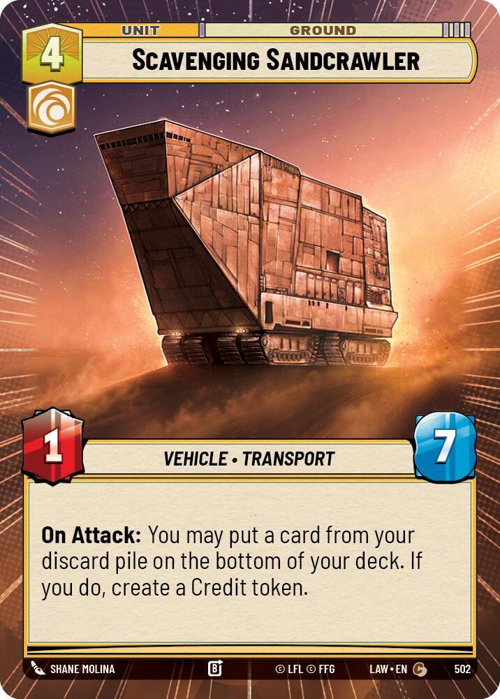 Scavenging Sandcrawler (Hyperspace) [A Lawless Time] 502