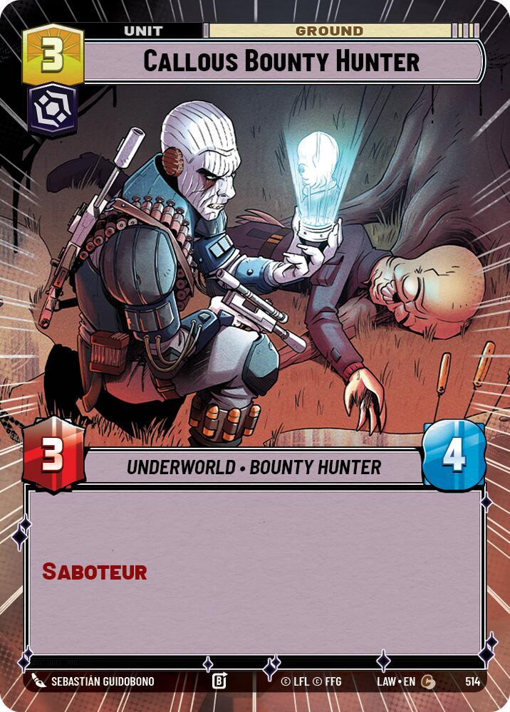 Callous Bounty Hunter (Hyperspace) [A Lawless Time] 514
