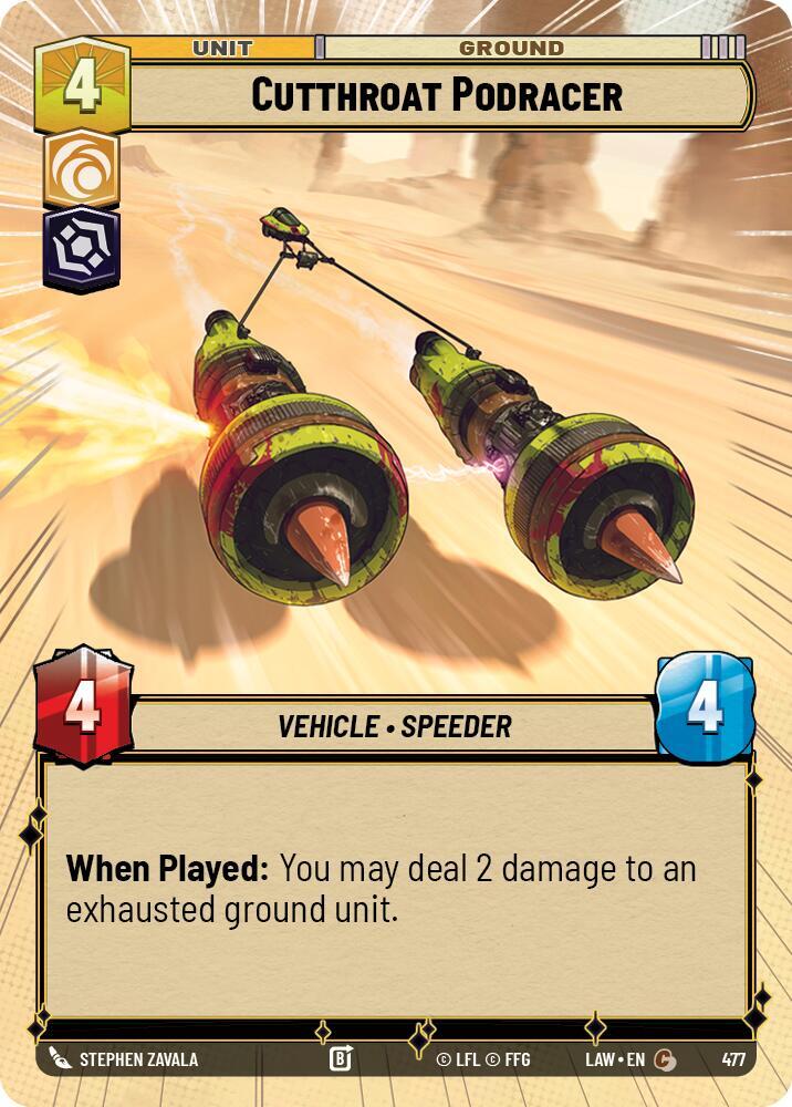 Cutthroat Podracer (Hyperspace) [A Lawless Time] 477