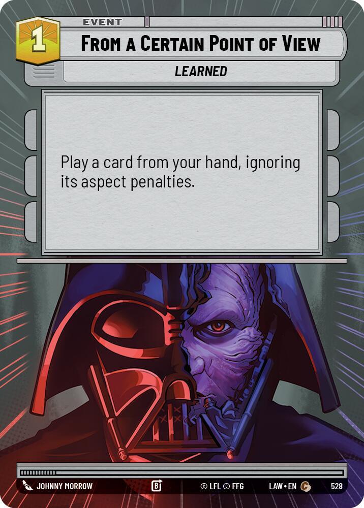 From a Certain Point of View (Hyperspace) [A Lawless Time] 528