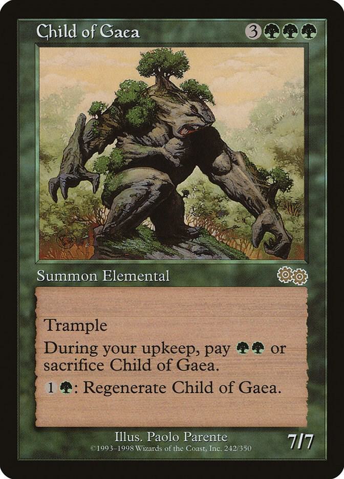 Child of Gaea [Urza's Saga] 242