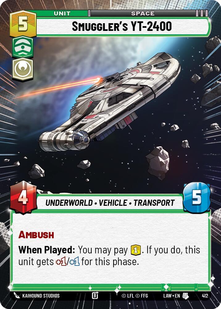 Smuggler's YT-2400 (Hyperspace) [A Lawless Time] 412
