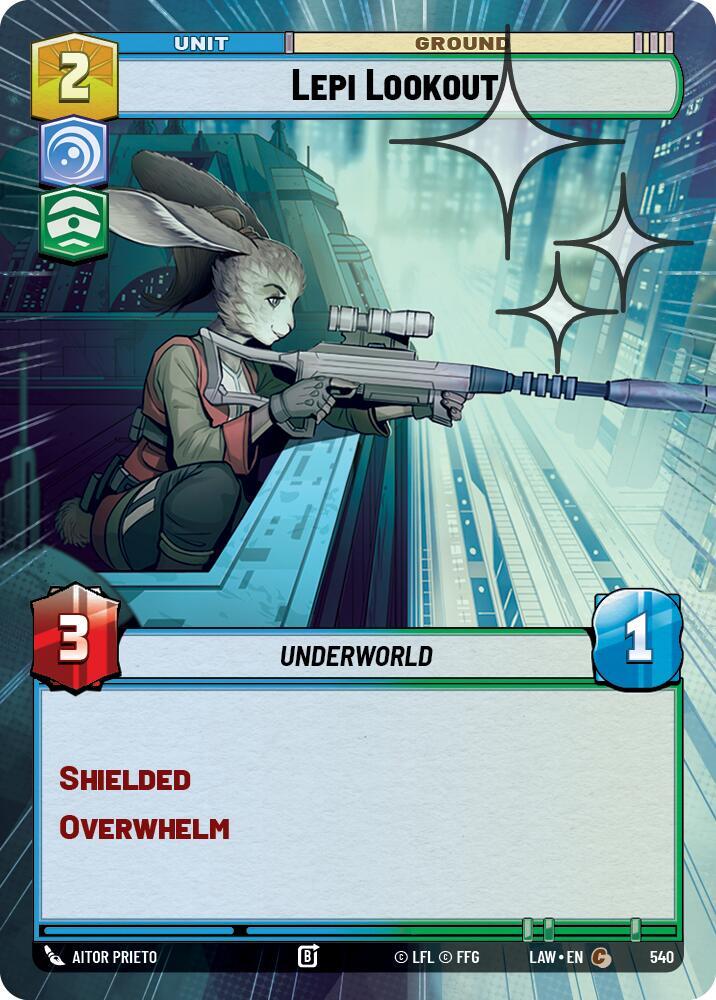 Lepi Lookout (Hyperspace Foil) [A Lawless Time] 540