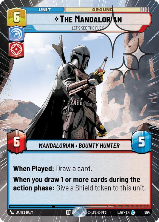 The Mandalorian - Let's See The Puck (Hyperspace Foil) [A Lawless Time] 554