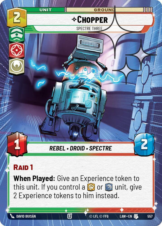 Chopper - Spectre Three (Hyperspace Foil) [A Lawless Time] 557