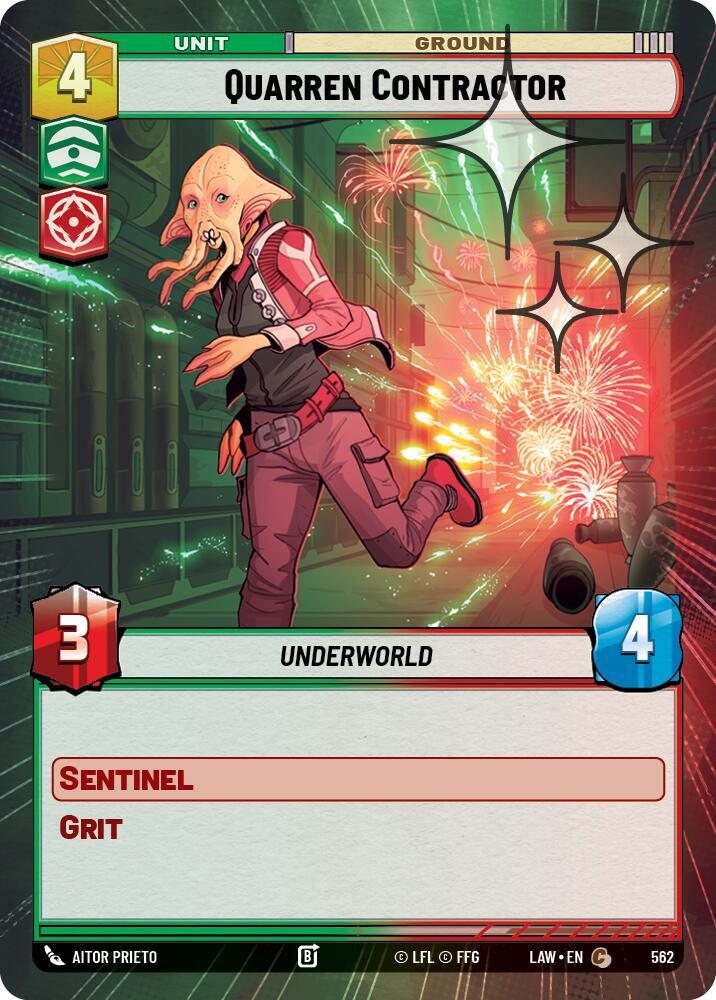Quarren Contractor (Hyperspace Foil) [A Lawless Time] 562