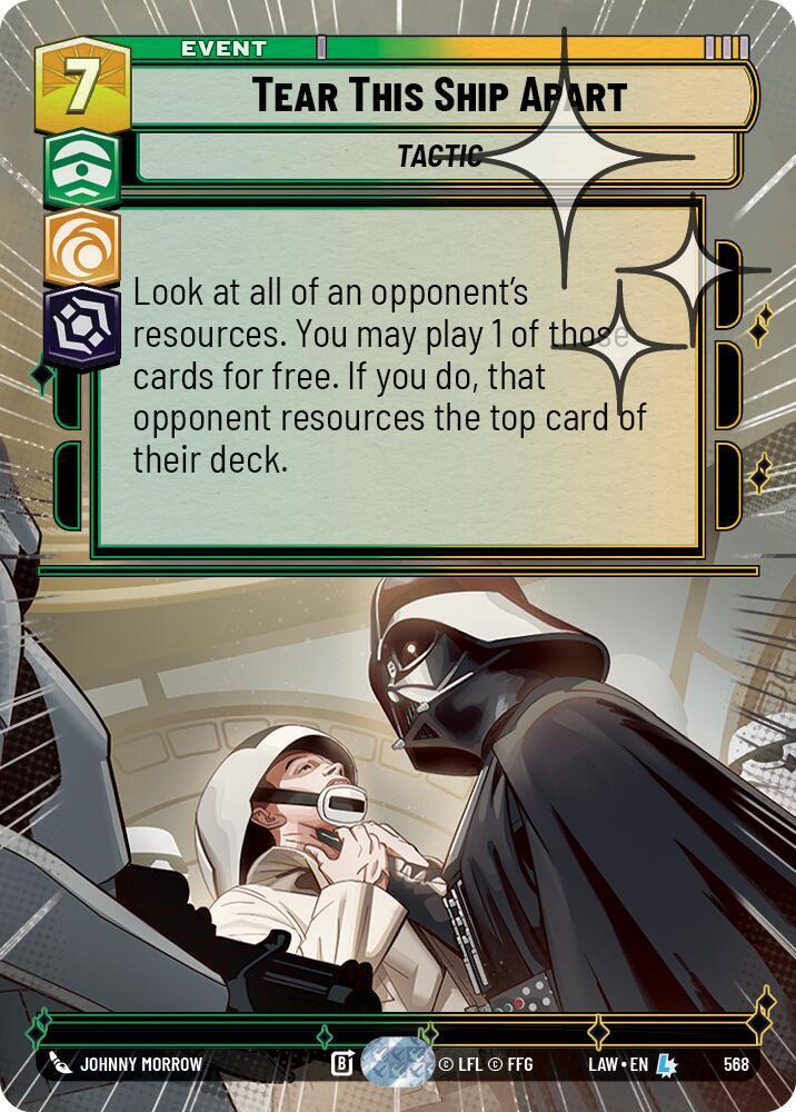 Tear This Ship Apart (Hyperspace Foil) [A Lawless Time] 568