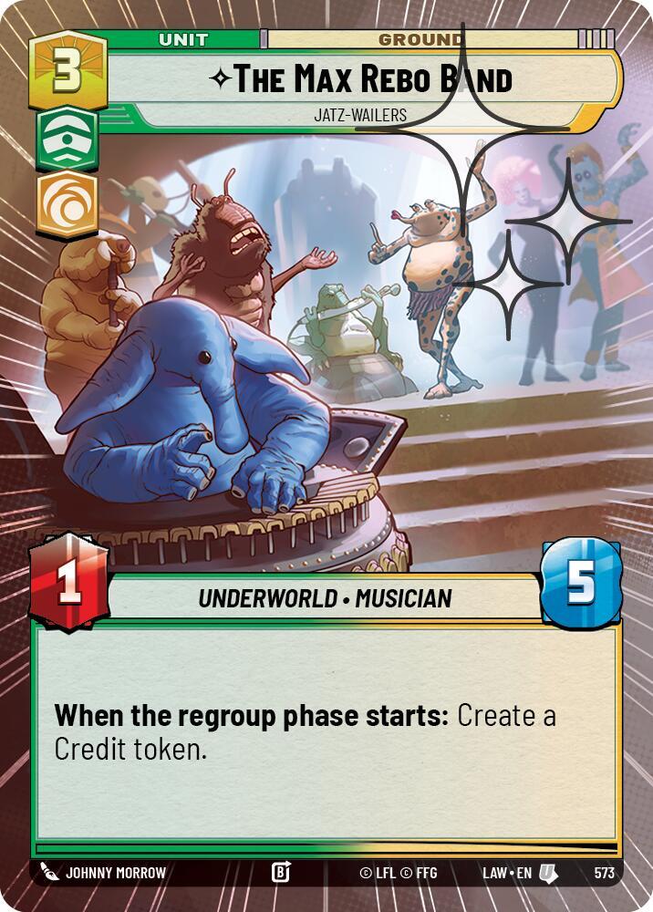 The Max Rebo Band - Jatz-Wailers (Hyperspace Foil) [A Lawless Time] 573