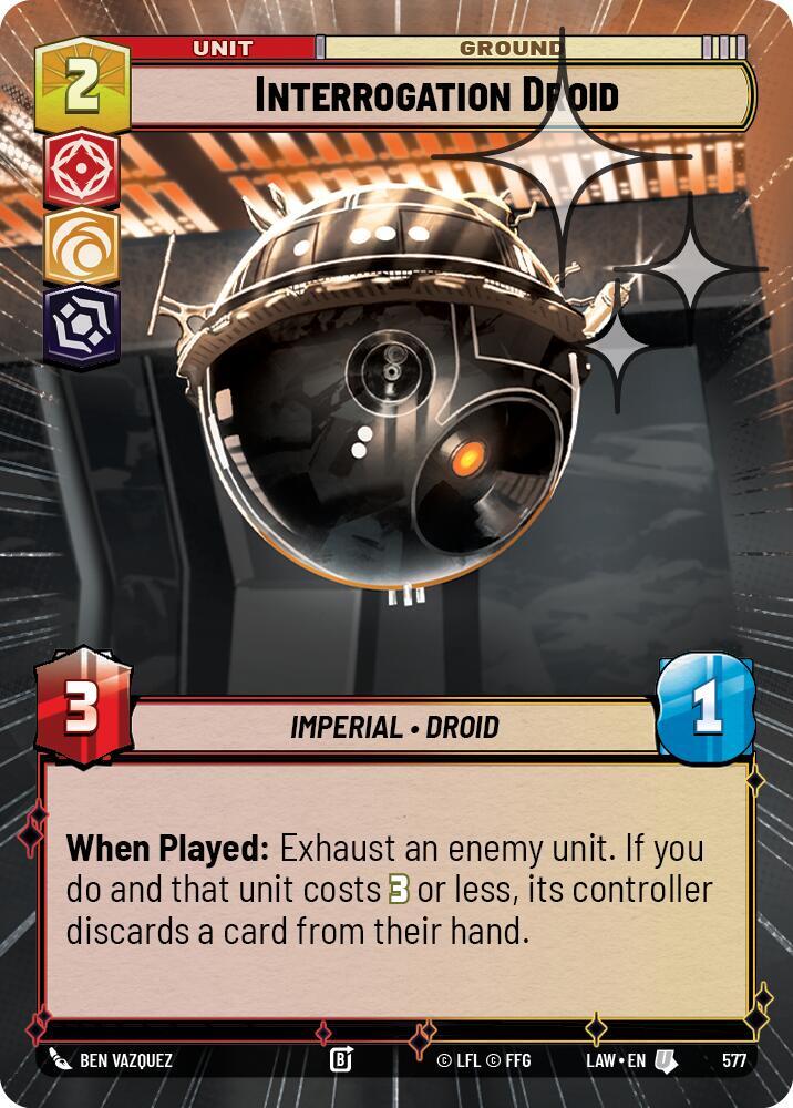 Interrogation Droid (Hyperspace Foil) [A Lawless Time] 577