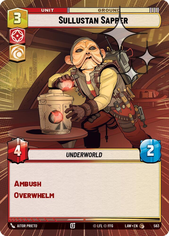 Sullustan Sapper (Hyperspace Foil) [A Lawless Time] 583