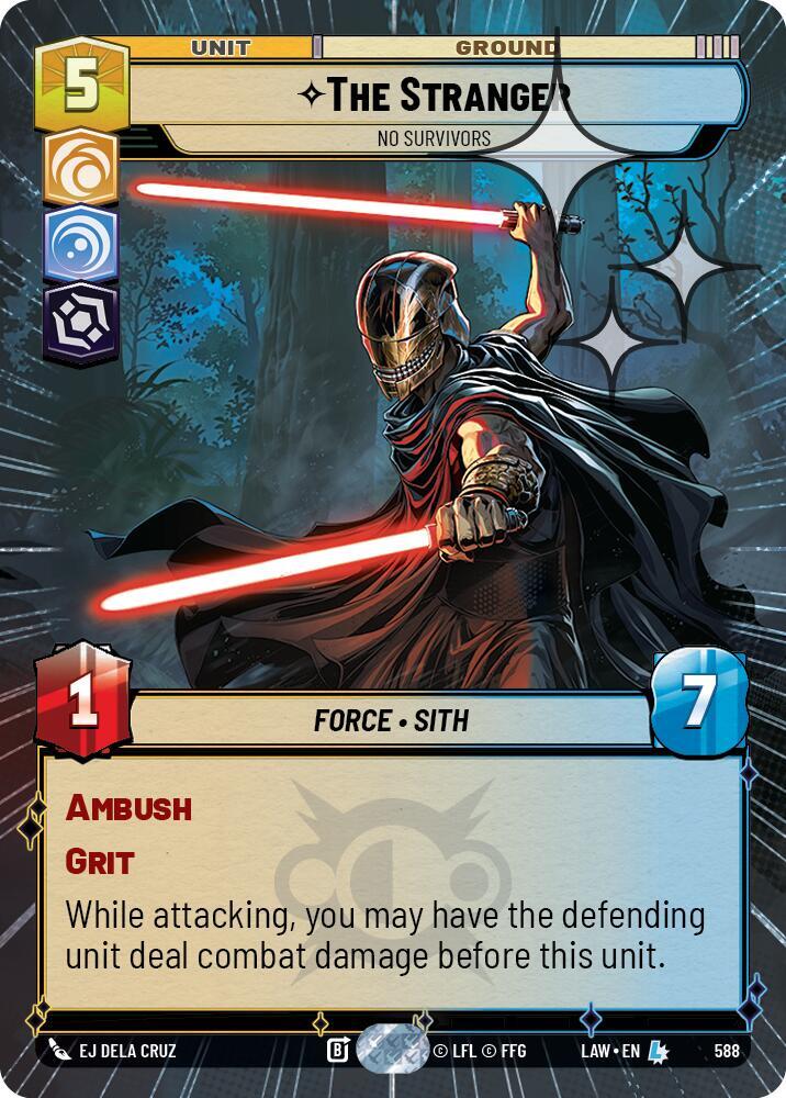 The Stranger - No Survivors (Hyperspace Foil) [A Lawless Time] 588
