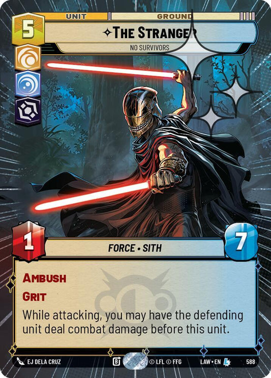 The Stranger - No Survivors (Hyperspace Foil) [A Lawless Time] 588