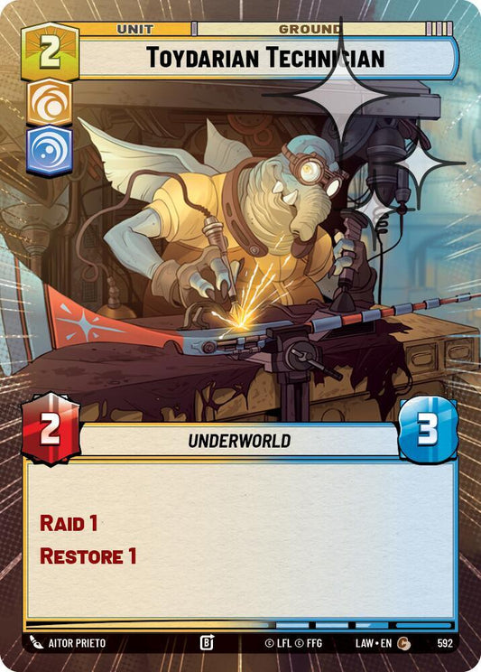 Toydarian Technician (Hyperspace Foil) [A Lawless Time] 592