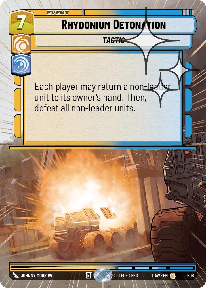 Rhydonium Detonation (Hyperspace Foil) [A Lawless Time] 598