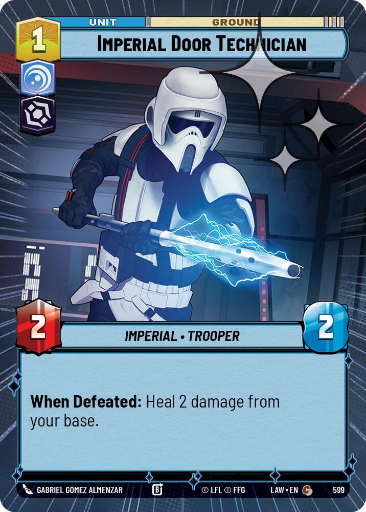Imperial Door Technician (Hyperspace Foil) [A Lawless Time] 599