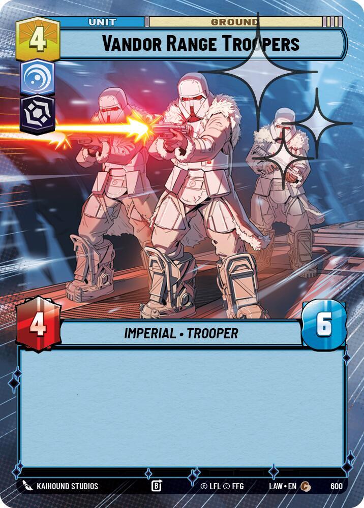 Vandor Range Troopers (Hyperspace Foil) [A Lawless Time] 600
