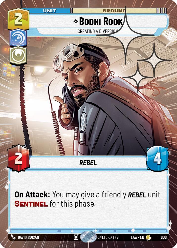 Bodhi Rook - Creating a Diversion (Hyperspace Foil) [A Lawless Time] 606