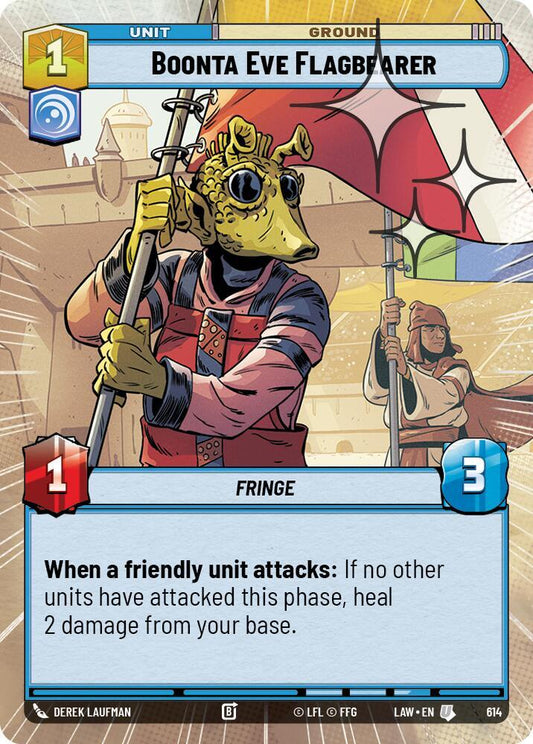 Boonta Eve Flagbearer (Hyperspace Foil) [A Lawless Time] 614