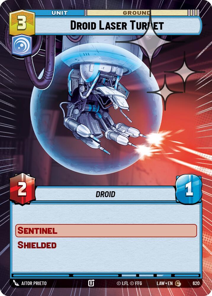 Droid Laser Turret (Hyperspace Foil) [A Lawless Time] 620