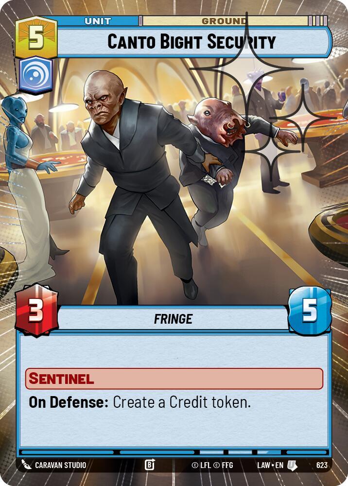 Canto Bight Security (Hyperspace Foil) [A Lawless Time] 623