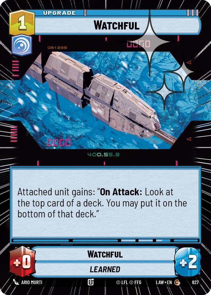 Watchful (Hyperspace Foil) [A Lawless Time] 627