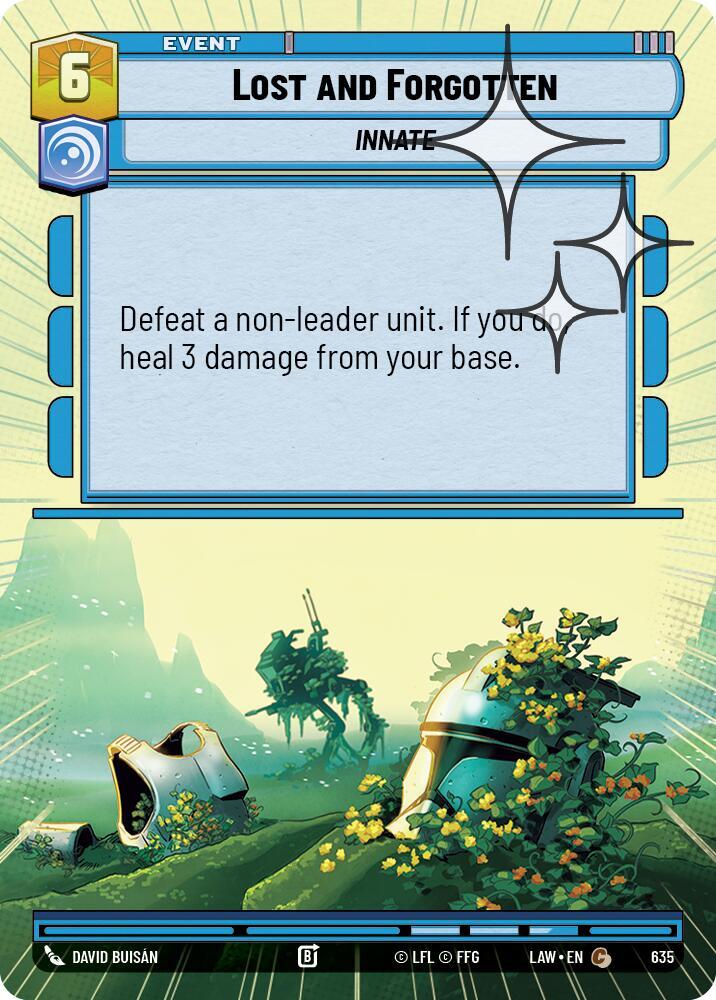 Lost and Forgotten (Hyperspace Foil) [A Lawless Time] 635