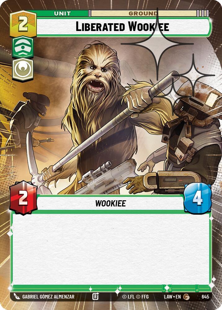 Liberated Wookie (Hyperspace Foil) [A Lawless Time] 645