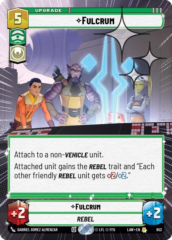 Fulcrum (Hyperspace Foil) [A Lawless Time] 652