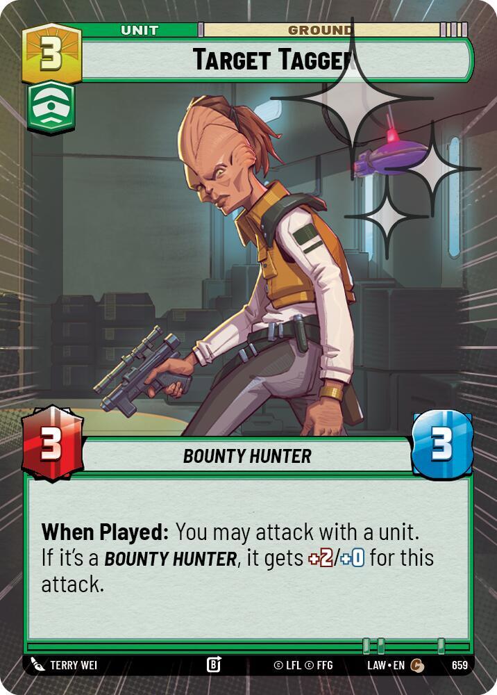 Target Tagger (Hyperspace Foil) [A Lawless Time] 659