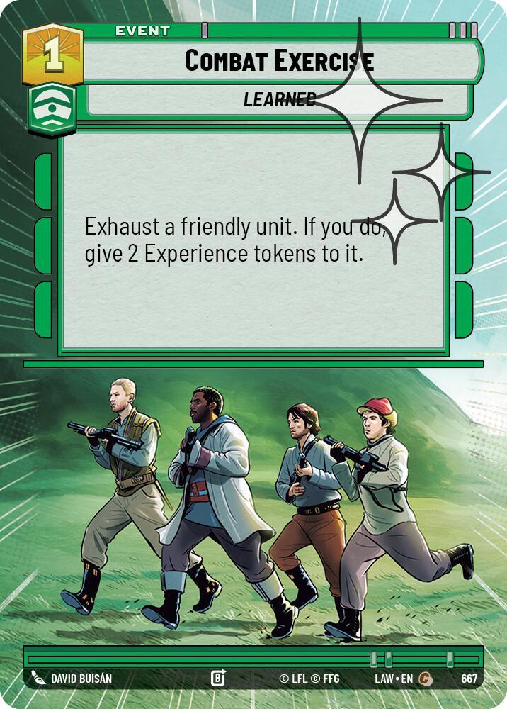 Combat Exercise (Hyperspace Foil) [A Lawless Time] 667