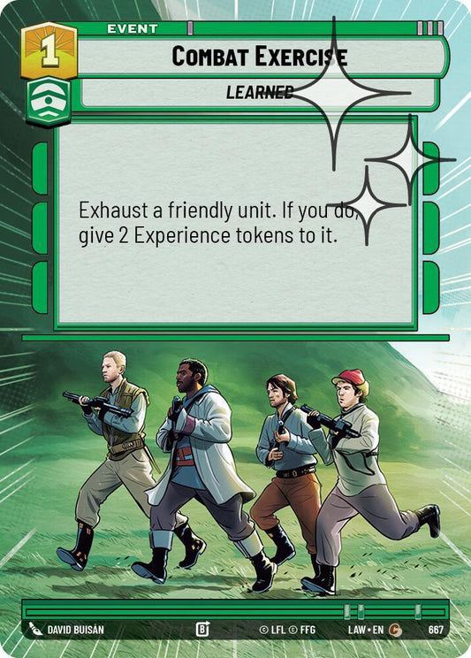 Combat Exercise (Hyperspace Foil) [A Lawless Time] 667