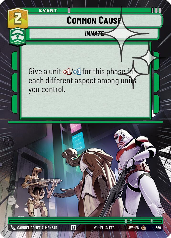 Common Cause (Hyperspace Foil) [A Lawless Time] 669