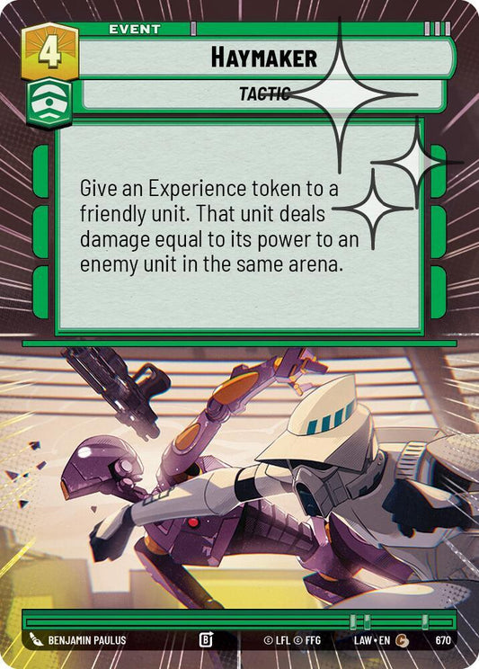 Haymaker (Hyperspace Foil) [A Lawless Time] 670