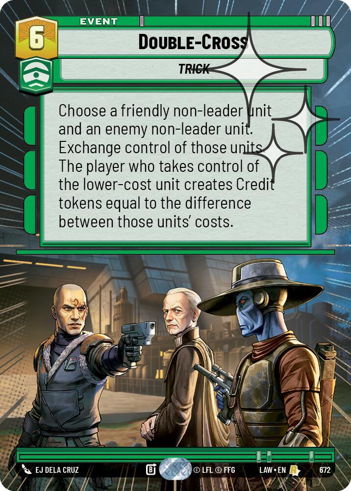Double-Cross (Hyperspace Foil) [A Lawless Time] 672