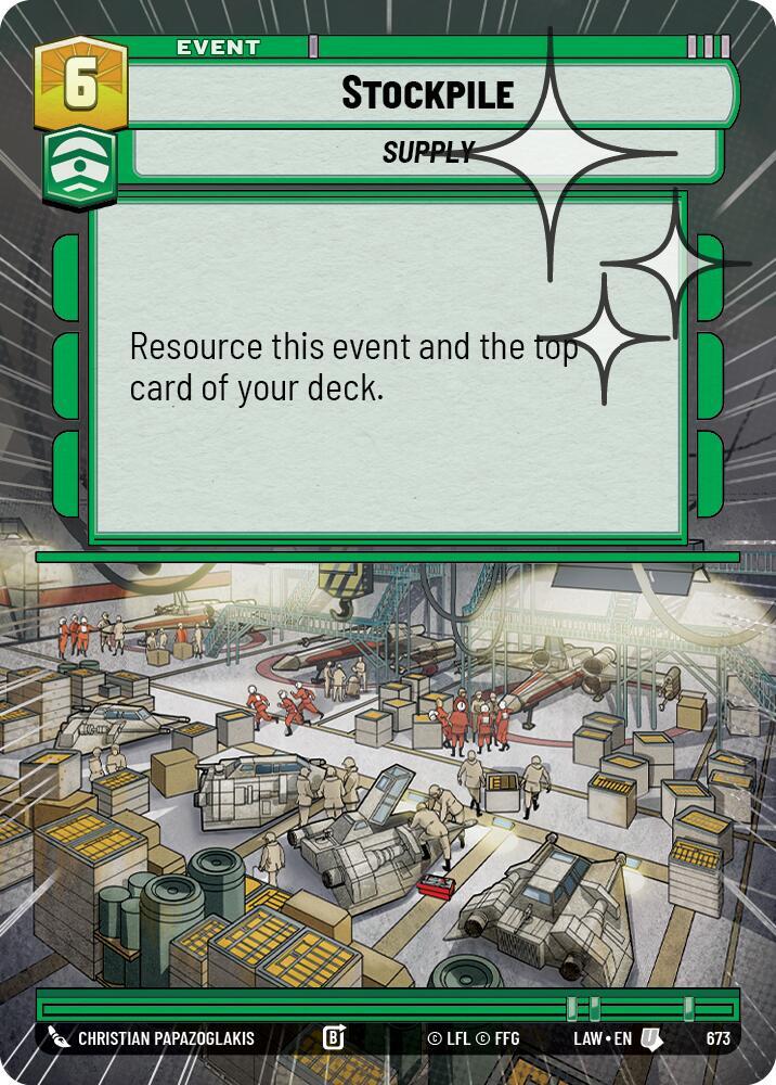 Stockpile (Hyperspace Foil) [A Lawless Time] 673