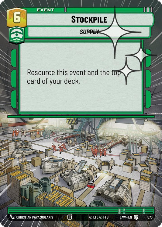 Stockpile (Hyperspace Foil) [A Lawless Time] 673