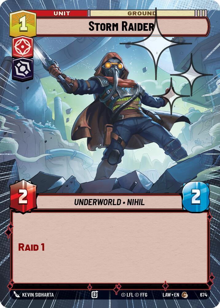 Storm Raider (Hyperspace Foil) [A Lawless Time] 674