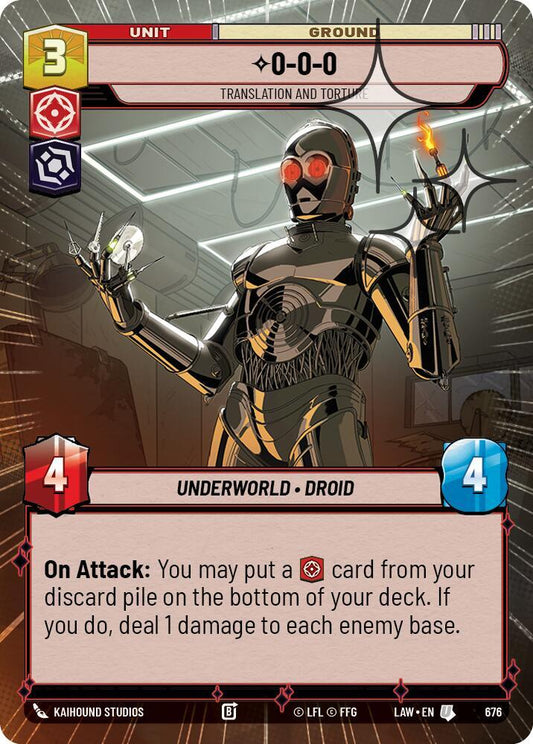 0-0-0 - Translation and Torture (Hyperspace Foil) [A Lawless Time] 676