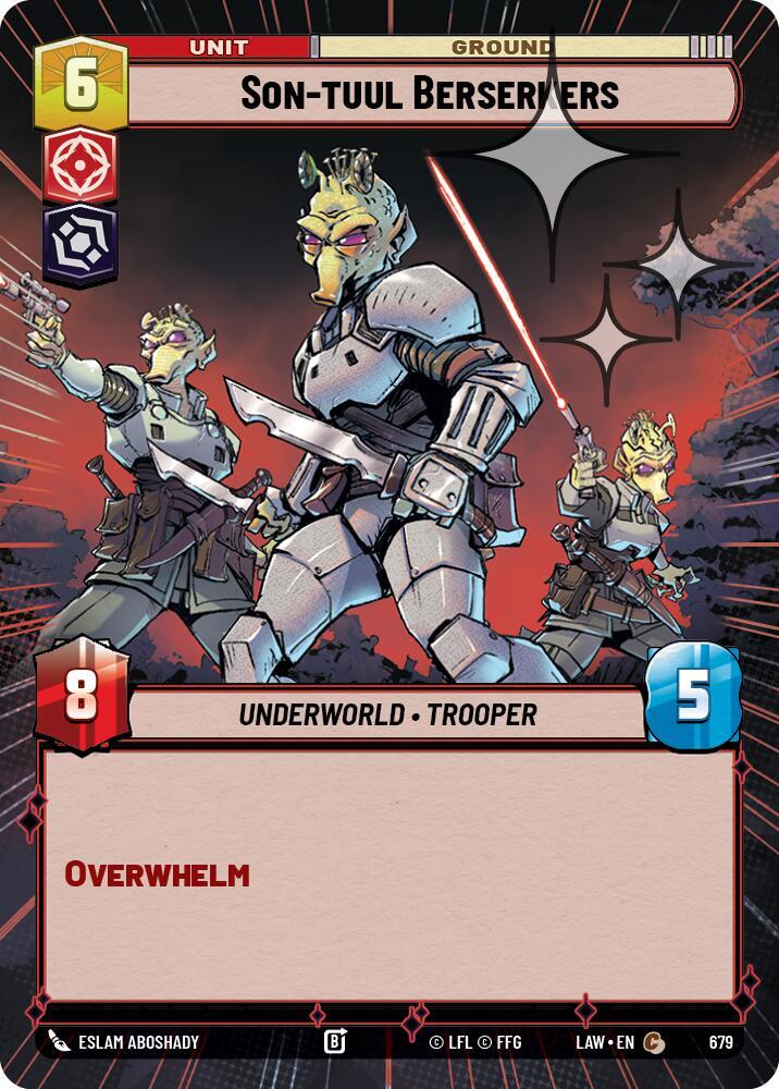 Son-tuul Berserkers (Hyperspace Foil) [A Lawless Time] 679